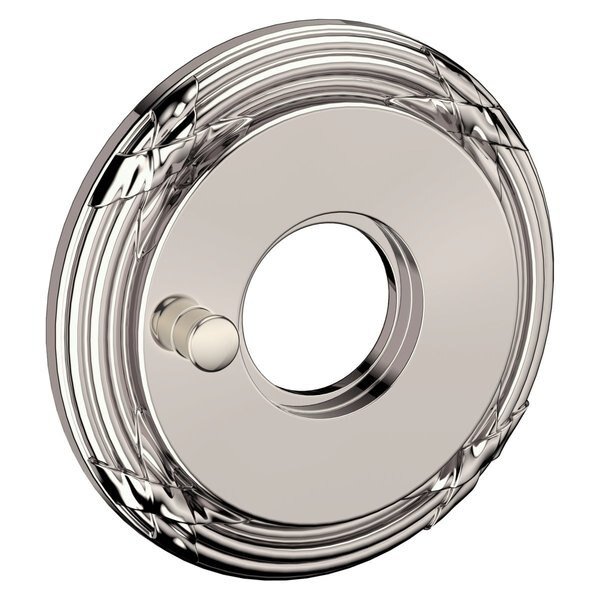 Single Passage Rosettes Lifetime Bright Nickel, Baldwin Estate, Mfr#: 5145.055.I